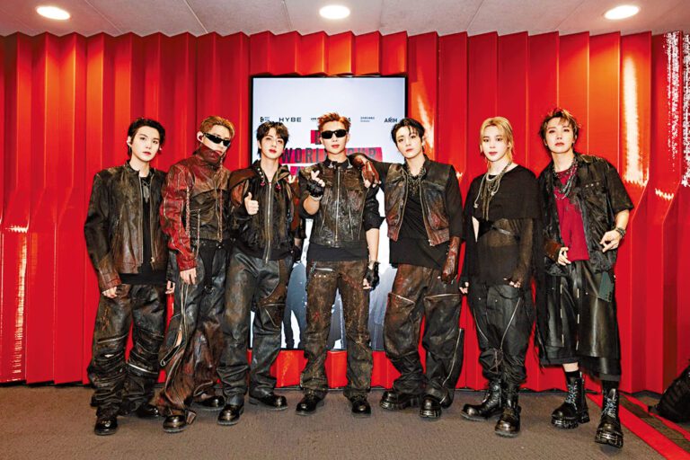 BTS 5月的12場巡唱收入被指高達10億港元破紀錄。