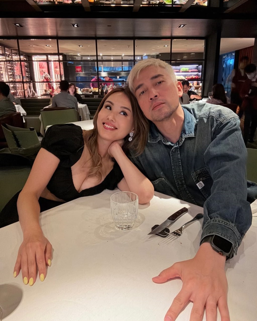 楊洛婷夫婦喜歡到不同餐廳享受美食。