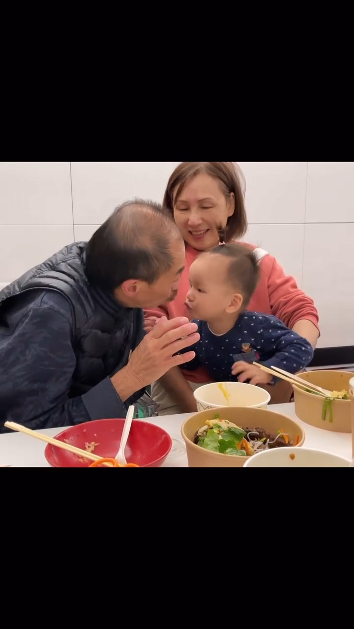 楊洛婷感激父親能見證家中重要時刻。