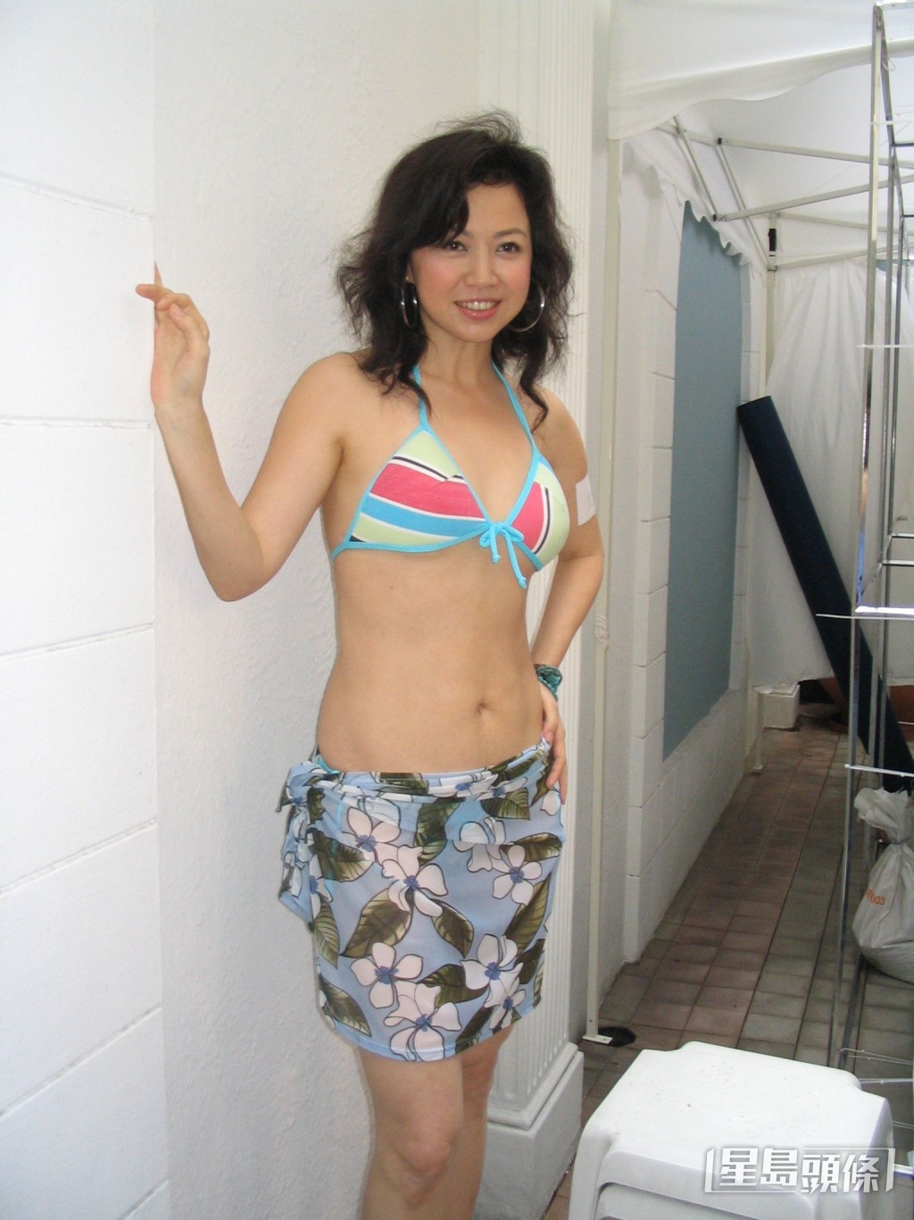 唐麗球產女後曾接獲修身廣告。