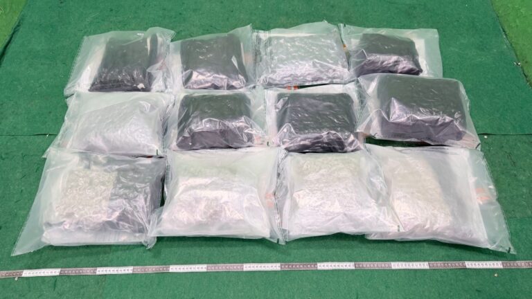 香港機場海關偵破兩宗行李藏毒案 檢獲市值400萬元大麻花