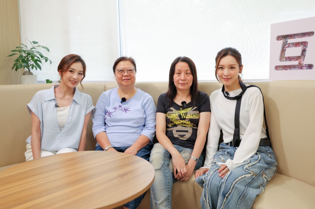 李佳芯與林燕玲在拍攝後,對病友為復康所堅持的信念表示讚賞。