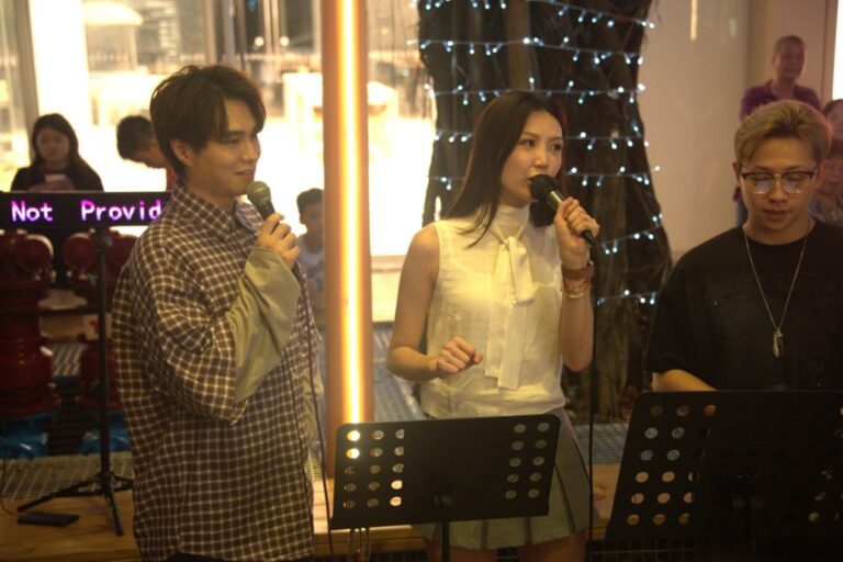 吳若希胡鴻鈞廣州全天候宣傳 街頭Busking與樂迷零距離互動