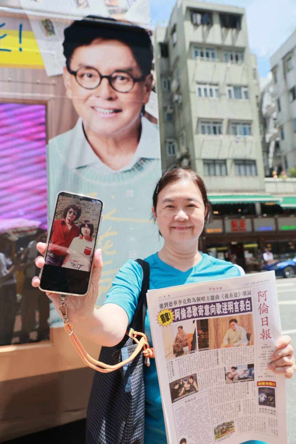 有粉絲自溫拿樂隊時期，已是「阿倫」的支持者。