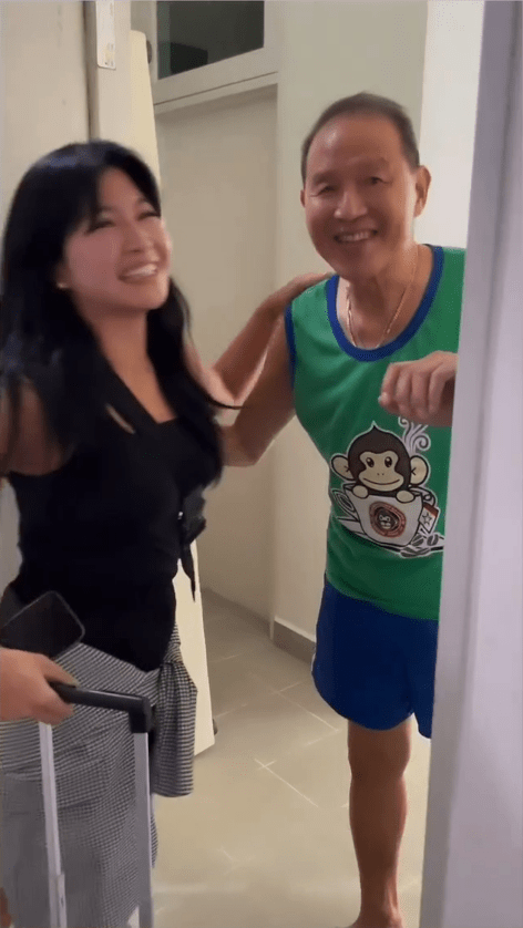 陳思圻與父親感情非常好。
