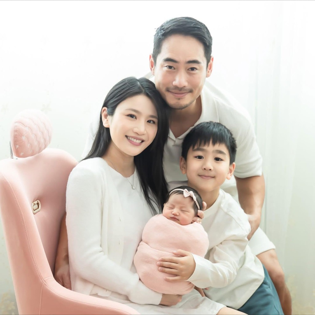Coffee林芊妤與老公結婚8年，育有一子一女。