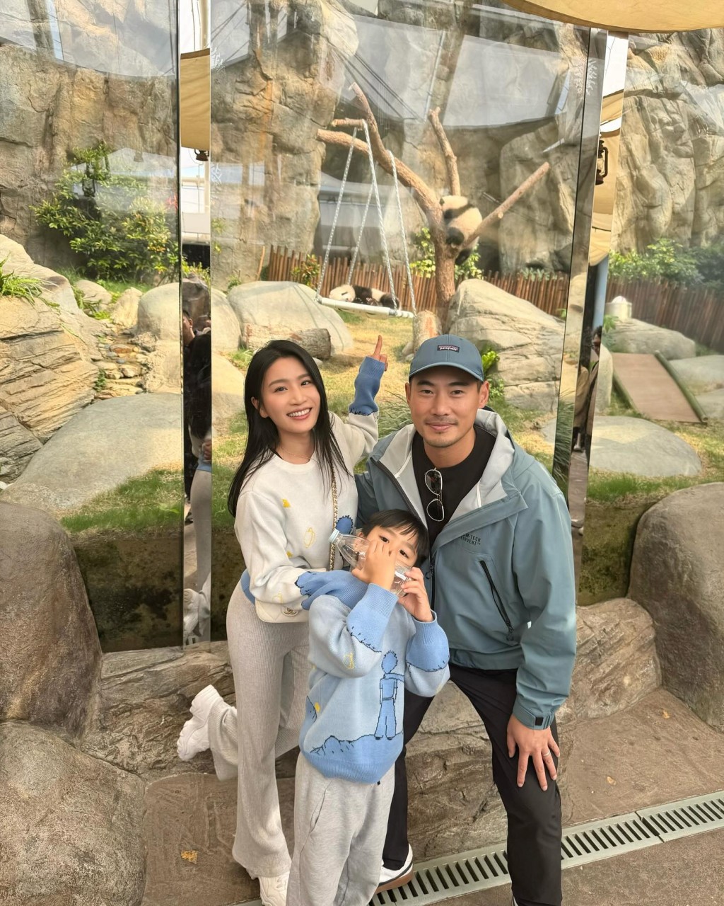 可惜當時未有第二胎，林芊妤其後在IG撰文透露已放下執着。