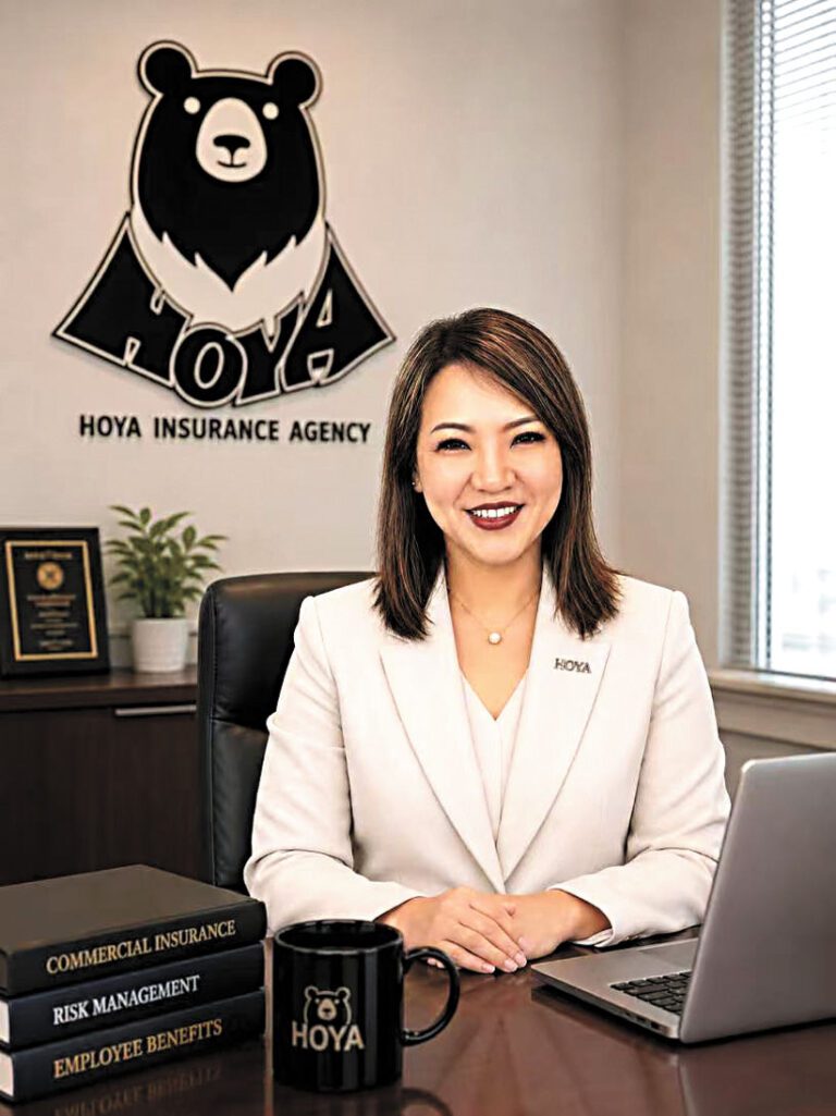 資深商業保險與企業風險管理專家，富達保險總裁游蕙綾。受訪人提供