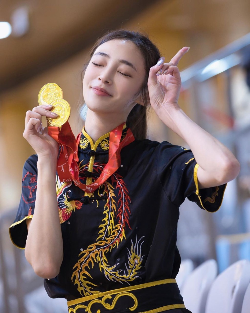 陳楨怡的努力得到了回報。