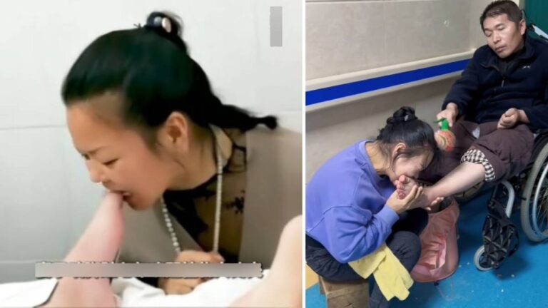 河南婦人堅持咬丈夫腳趾四年 成功喚醒植物人丈夫