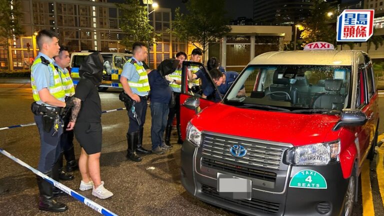 牛頭角的士司機涉毒駕被捕 車內檢獲依托咪酯及可卡因