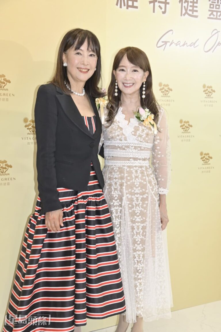 陳美齡為家姐專程返港 透露將推廣場舞新曲及新書