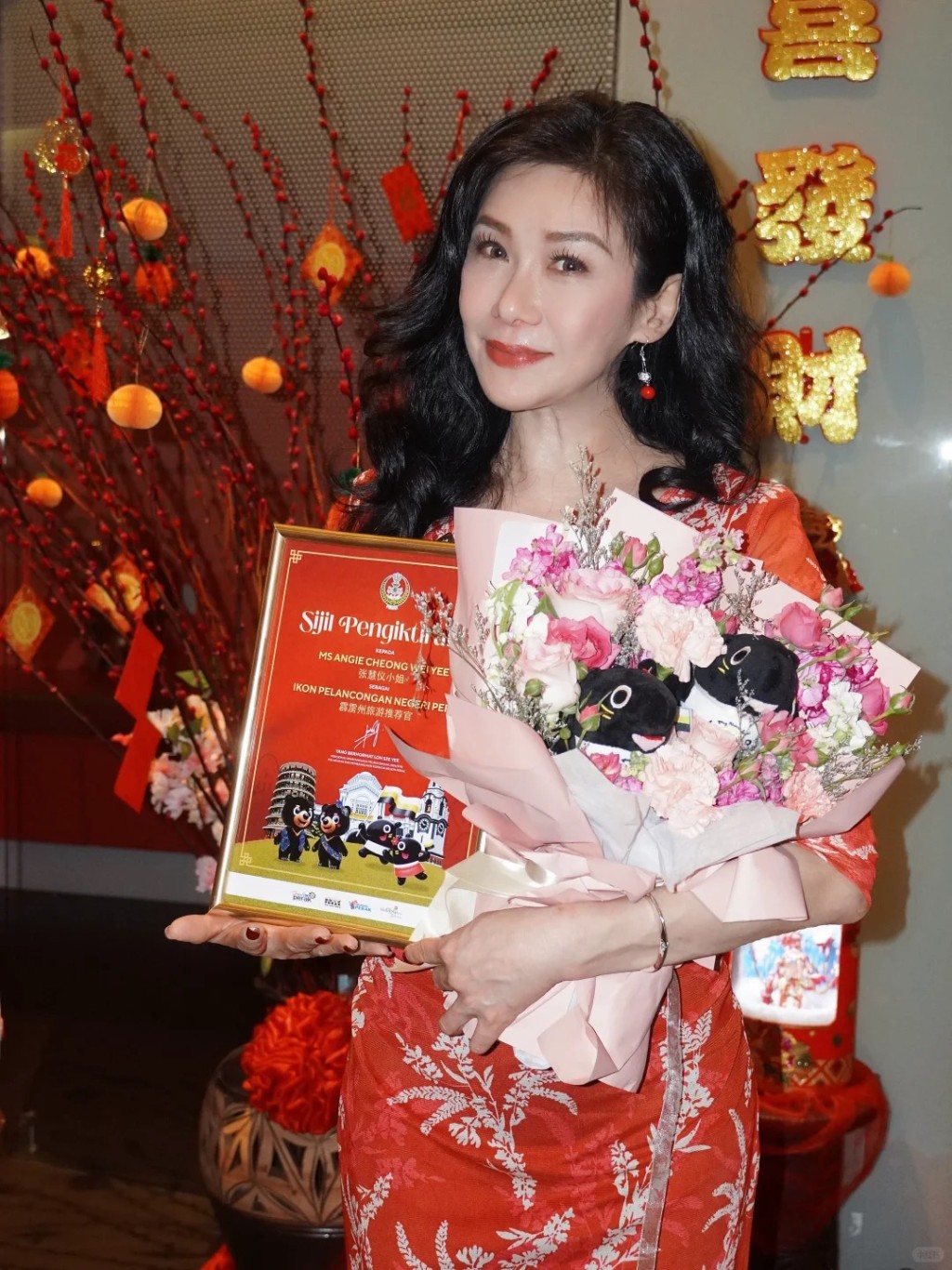 張慧儀的外表看起來完全不像55歲。