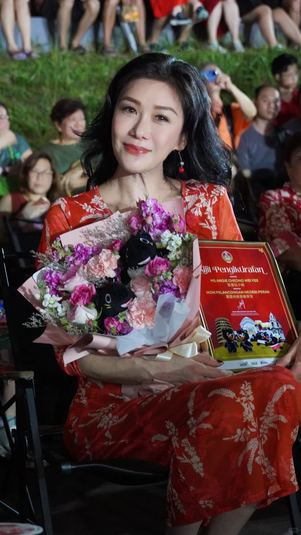 張慧儀對此感到非常興奮。