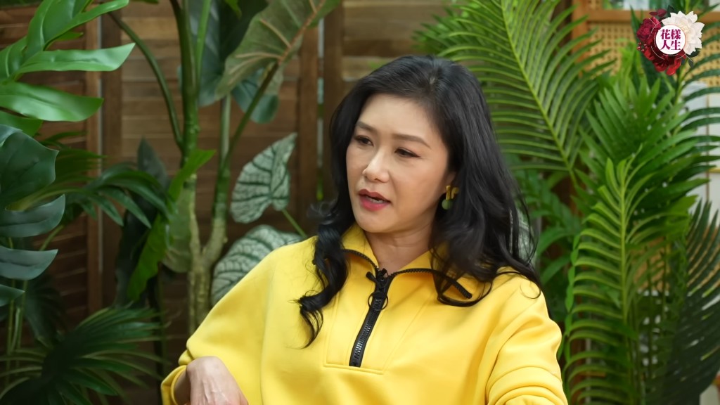 張慧儀被問及感情經歷時,大方談及與盧慶輝的舊情。