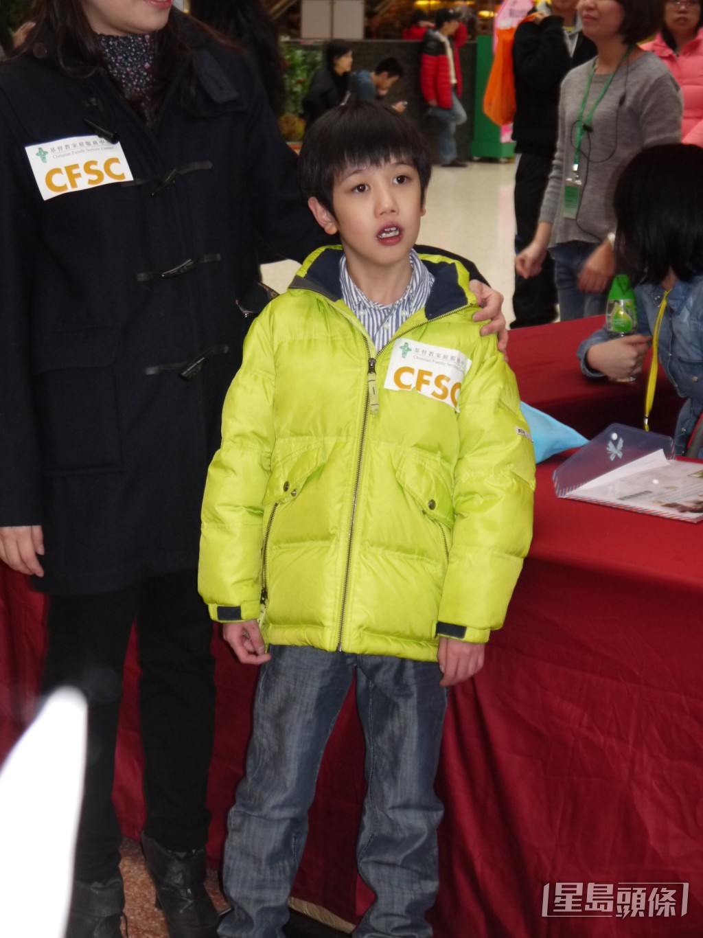 張慧儀在情傷與人生低潮時,到北京發展並遇見養子。