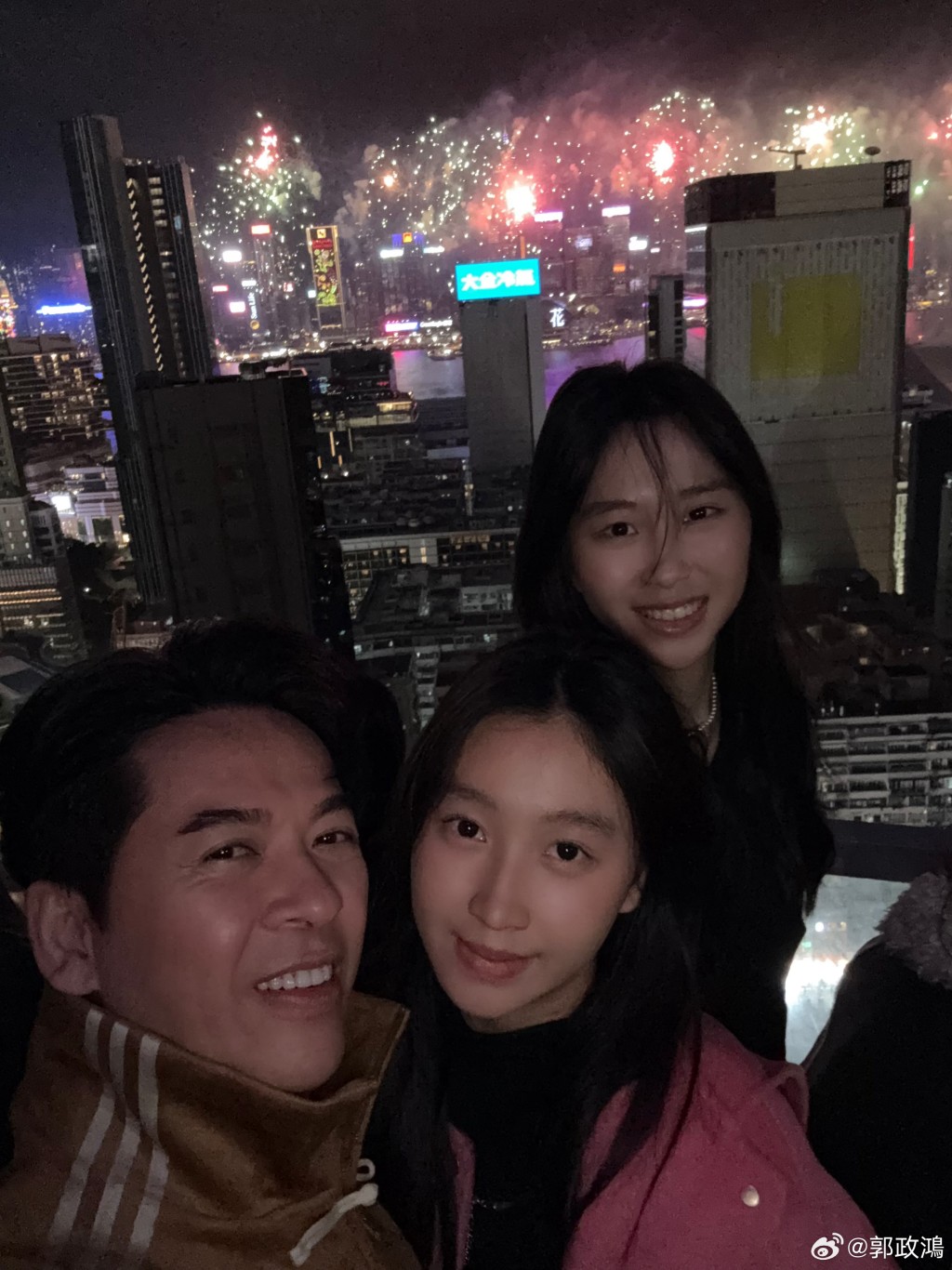 郭政鴻現時享受家庭樂,成為一名好爸爸。