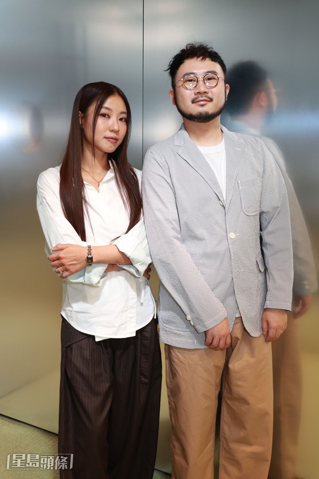 芯駖羨慕麥沛東等學院出身演員，麥沛東則反讚她是擁有天賦的演員。