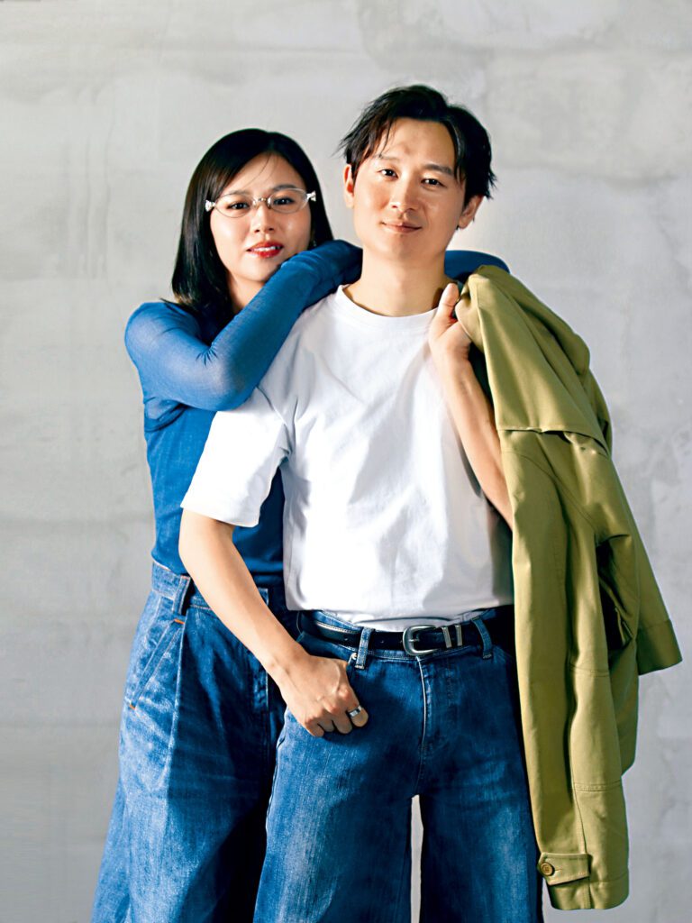 凌文龍笑指楊偲泳外表斯文，但原來私下既健談又經常「搞爛gag」。
