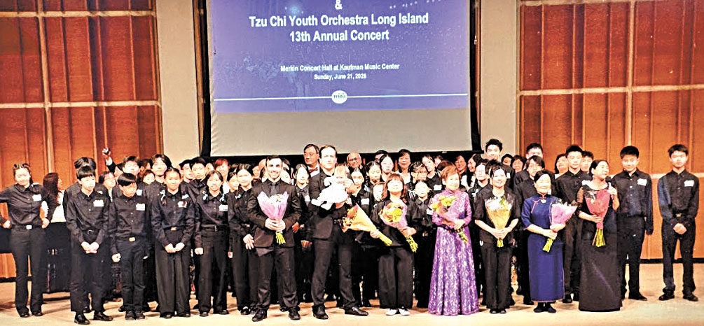 慈濟長島青少年管弦樂團 舉行了「點滴成河 樂響六十」音樂會,慶祝慈濟成立六十週年暨管弦樂團十三週年慶。