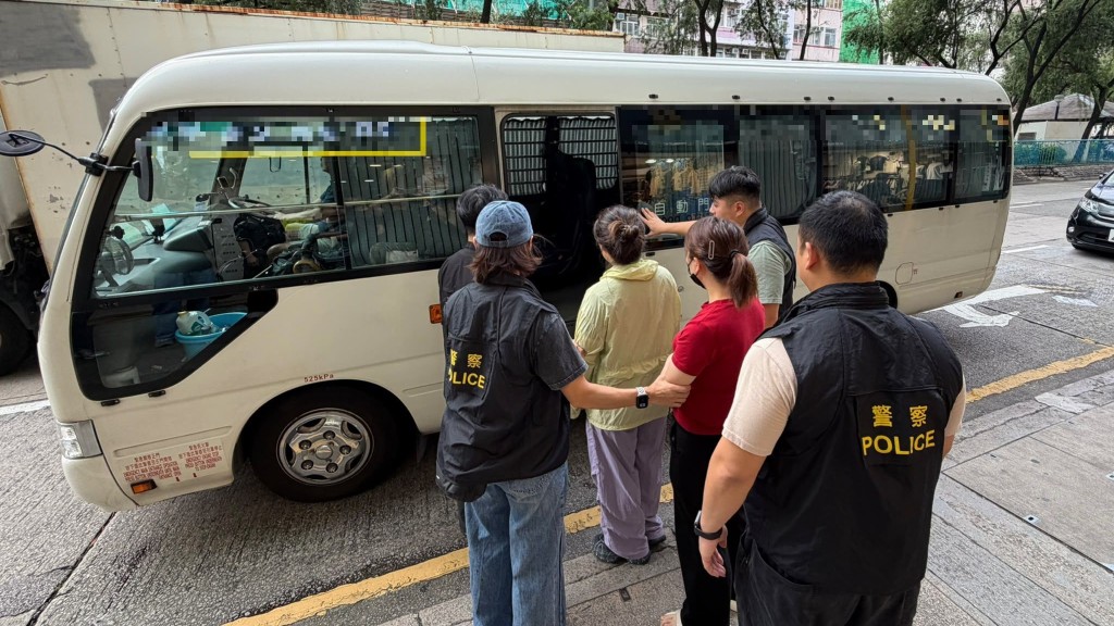 深水埗跨部門反罪惡行動 拘捕20人涉違反逗留條件及非法入境