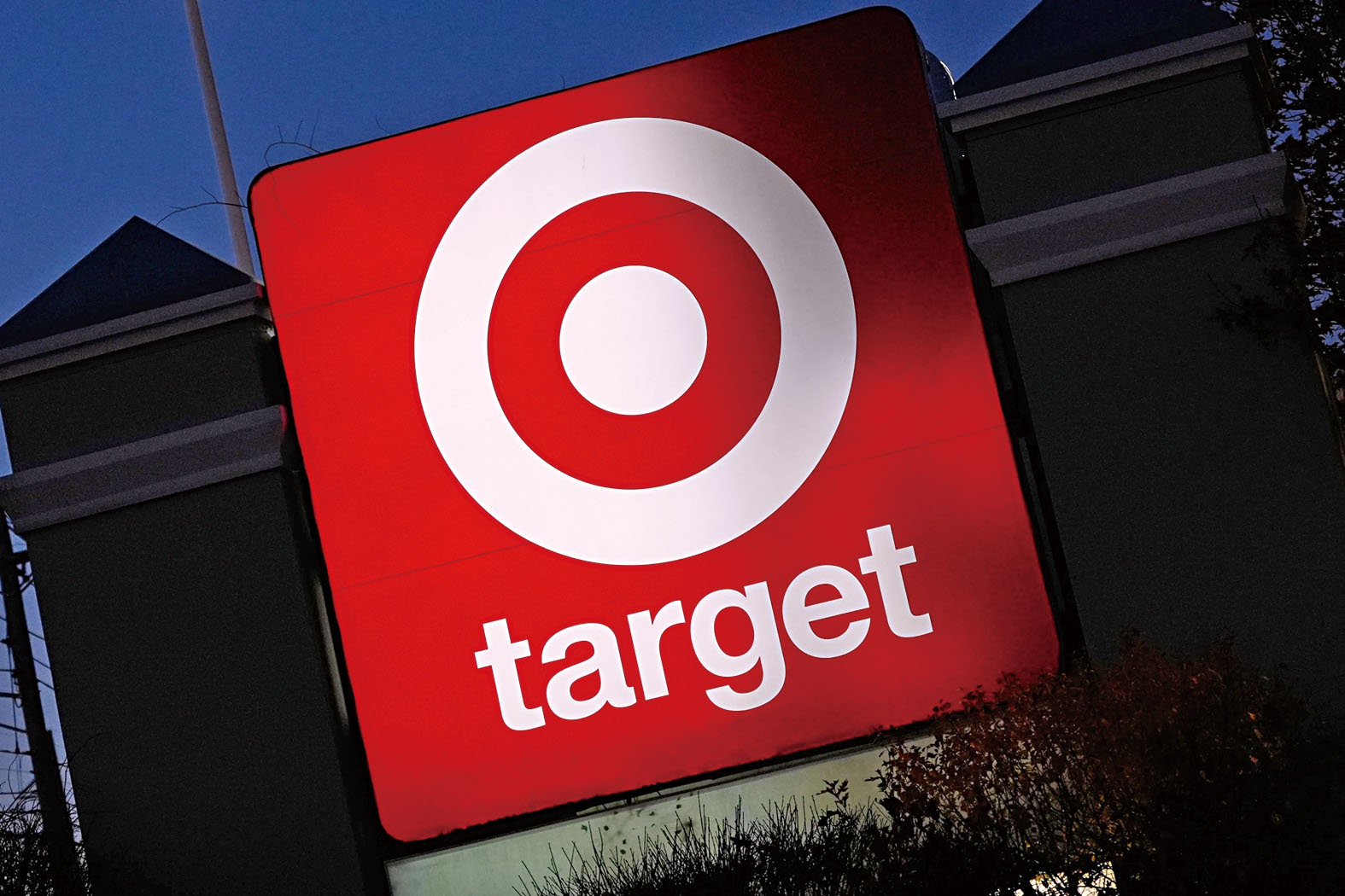 新罕布夏州目標百貨（Target）店外的標幟。美聯社