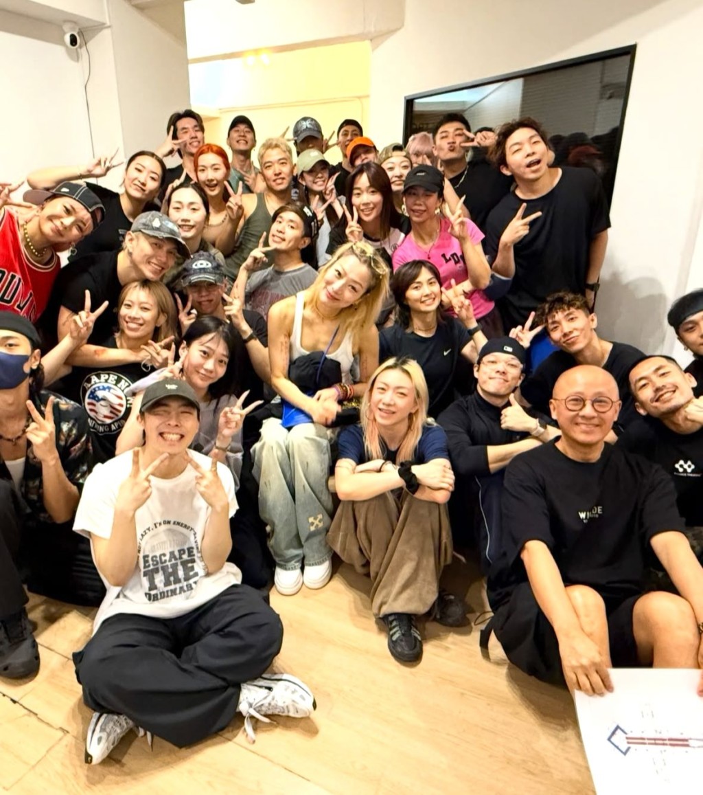 Sammi 今日透過社交平台更新最新情況。