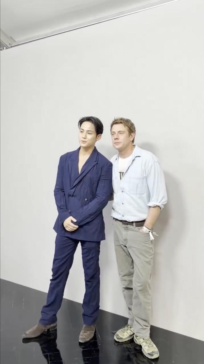 韓國男團SEVENTEEN成員Mingyu昨日出席高訂騷。