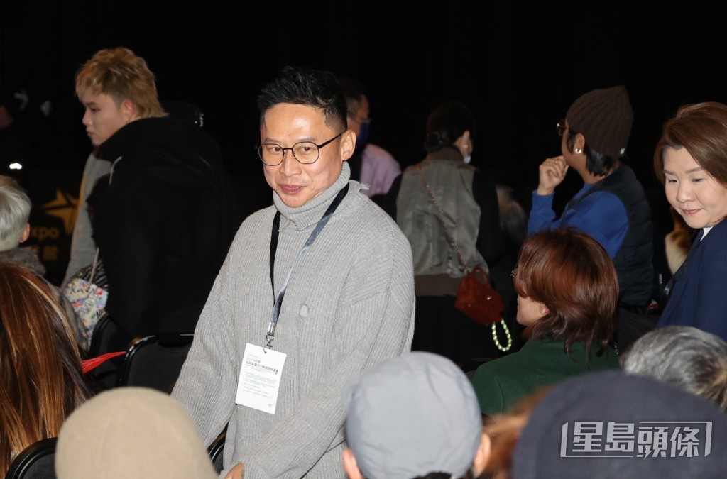 郭啟華近年一次公開露面,相信是出席叱咤樂壇頒獎典禮。