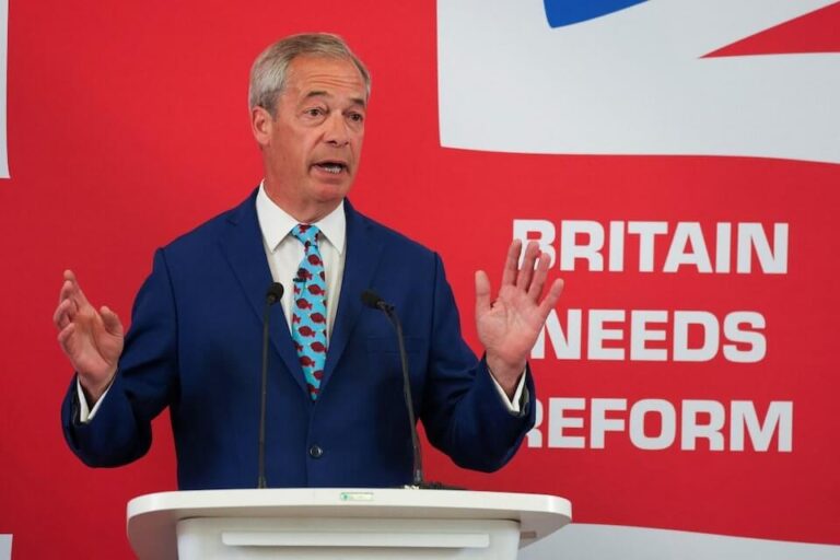 英國改革黨黨魁法拉奇捲入收受禮物風波