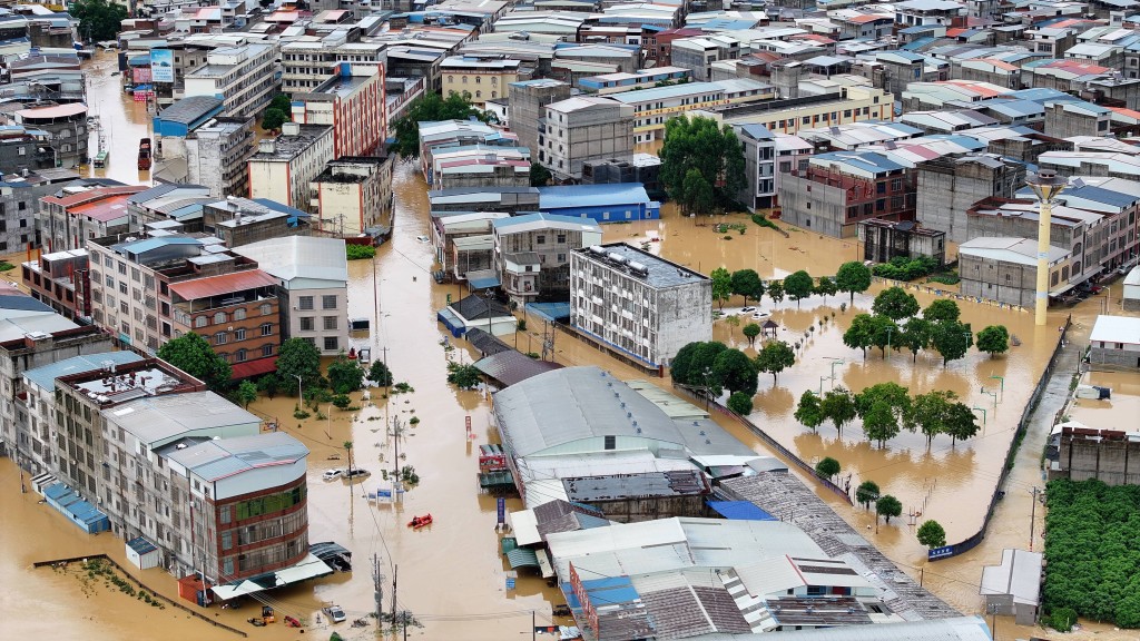 廣西洪災持續 強降雨致6死11失聯 近40萬人受災
