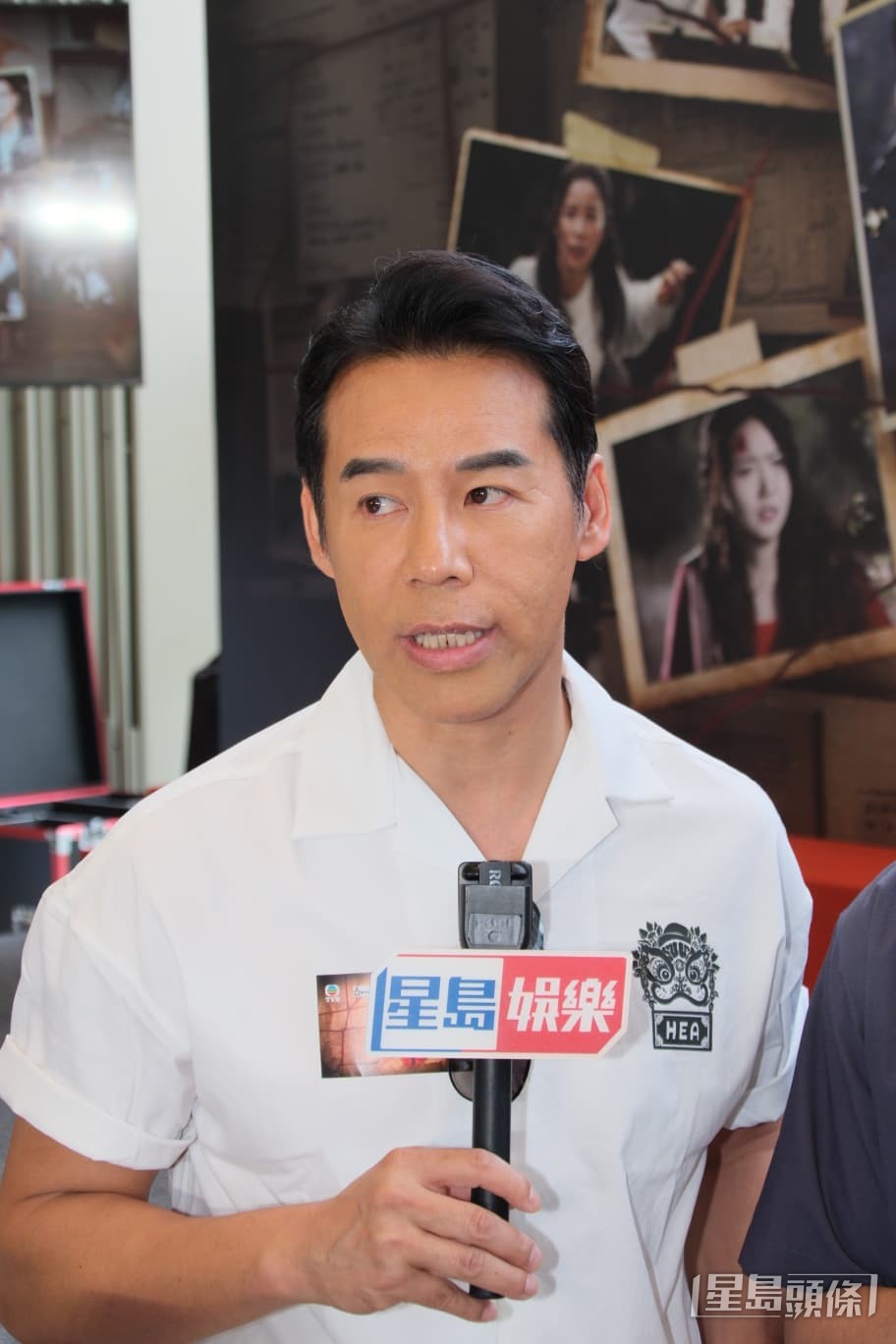 徐榮首度開腔，回應被盧宛茵指「食花生」一事。
