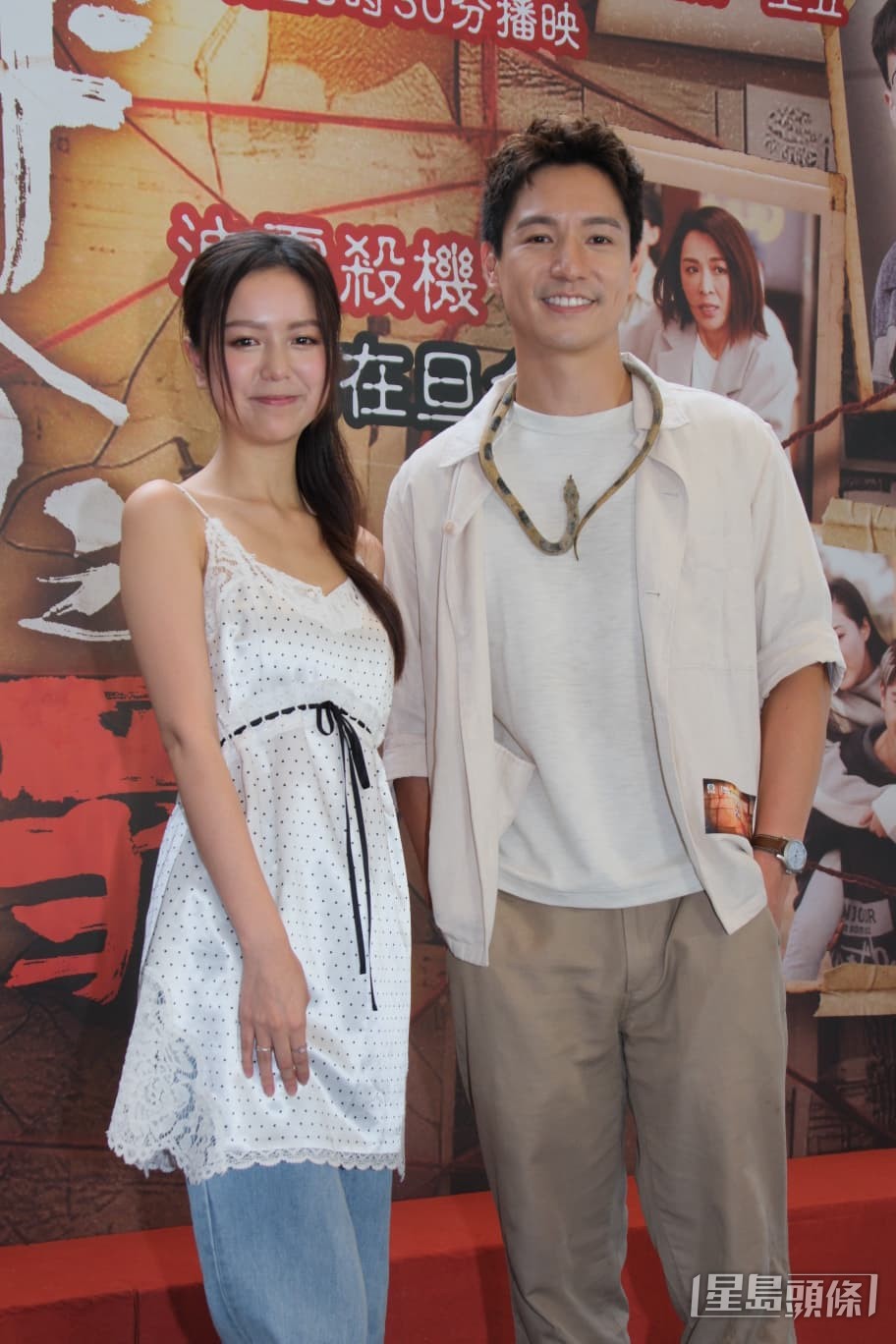 吳偉豪與胡敏芝在單元《危險遊戲》中合作。