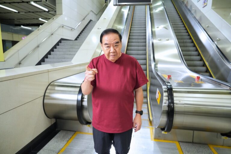 鄭則仕港鐵站拍安全廣告 重提「微臣」潮語感謝網民