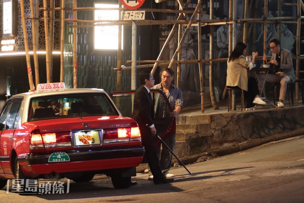 Brian在戲中的角色是一名接載乘客的的士司機。