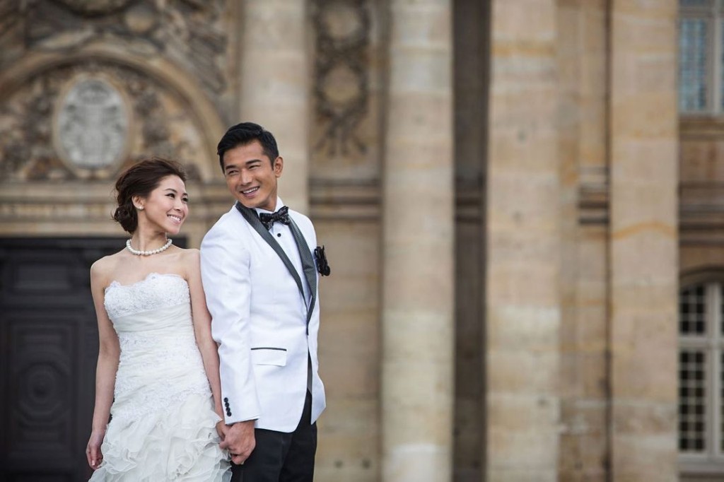 黃長興與Peggy於2012年在法國正式註冊結婚。