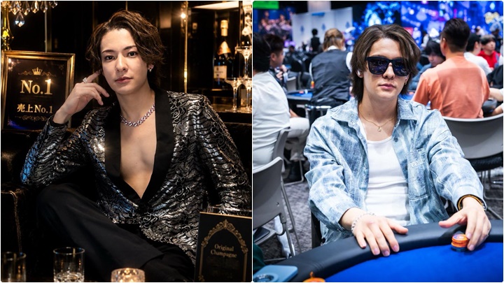 知名牛郎陸斗(左)嚴厲批評岡本,更爆料他曾向女性施暴。