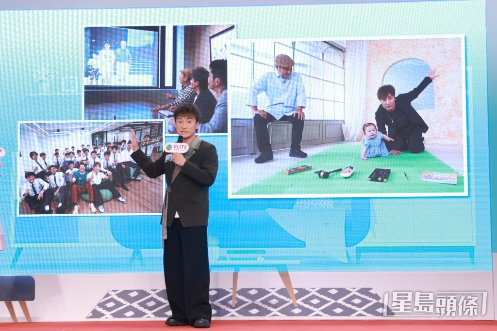 方力申透露,父親為了孫女,才罕有地答應再次上鏡拍攝節目。