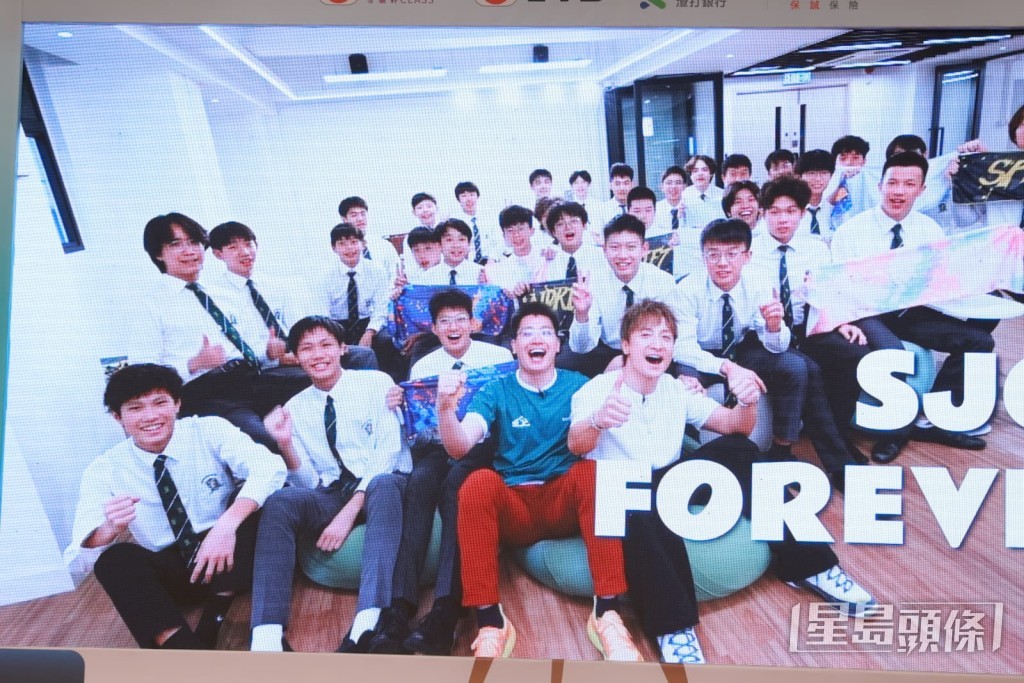方力申在活動上表達對學弟的支持。
