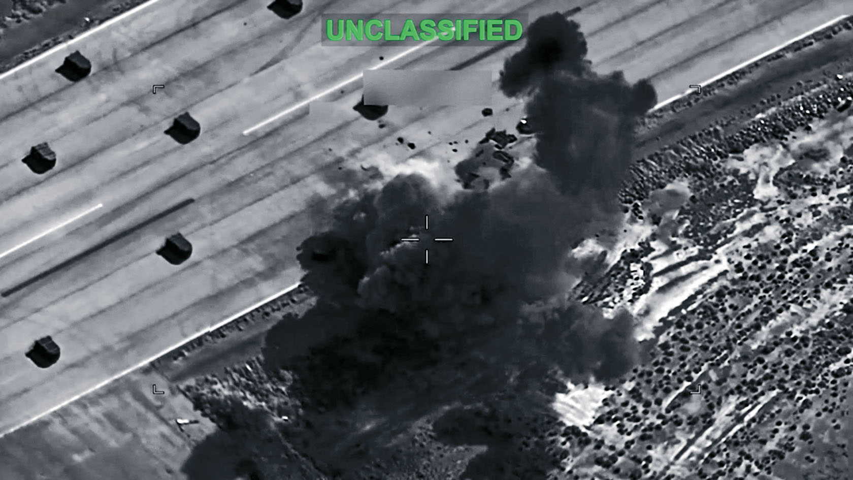 伊朗一處不明地點發生爆炸,美軍稱行動針對當地軍事目標。路透社