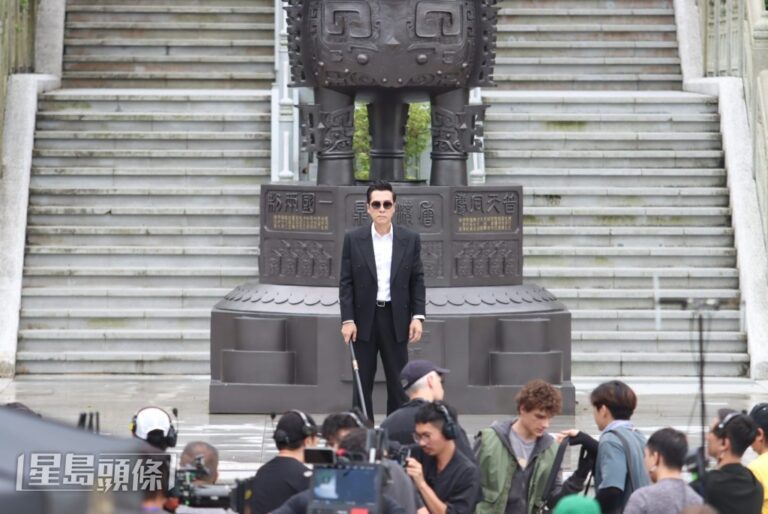 甄子丹新片《CAINE》移師天壇大佛取景 與荷里活拍檔Mason Thames拍對手戲