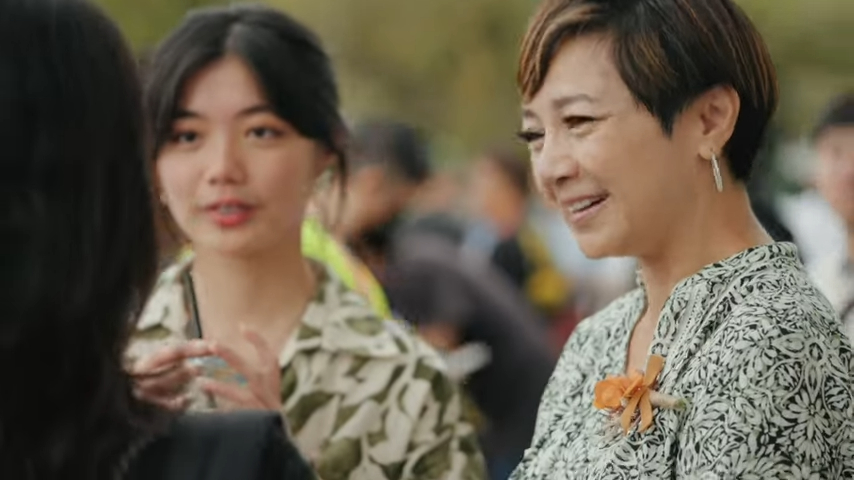 楊婉儀與女兒一同出席公開活動。