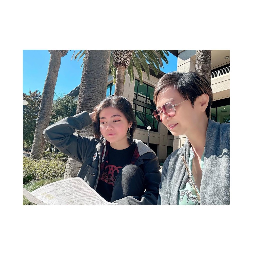 楊婉儀大女Hannah迅速成長。