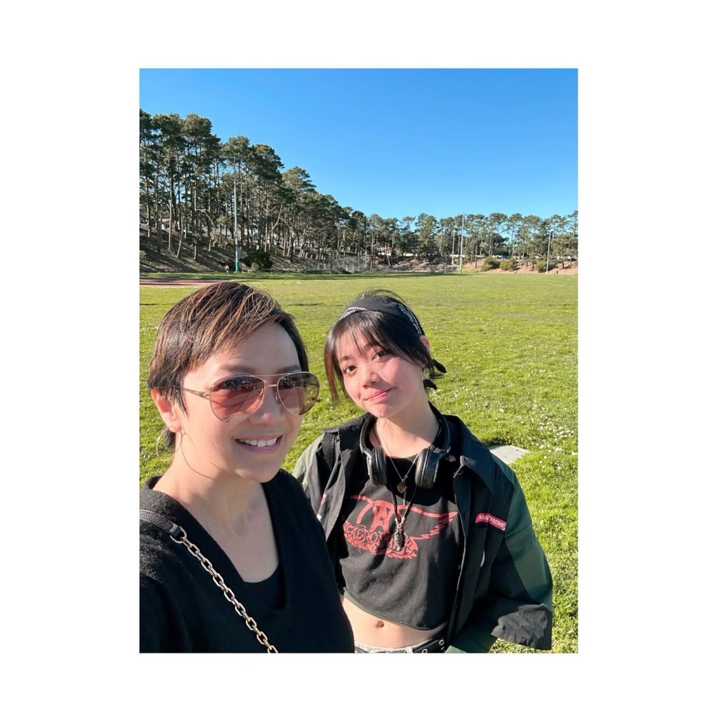 楊婉儀的IG最常出現的是女兒Hannah。
