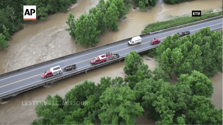 密蘇里州暴雨成災 露營地建築倒塌 20 人獲救