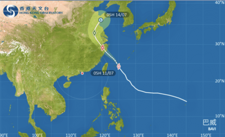 強颱風巴威影響交通 台日及華東地區航班高鐵大規模調整