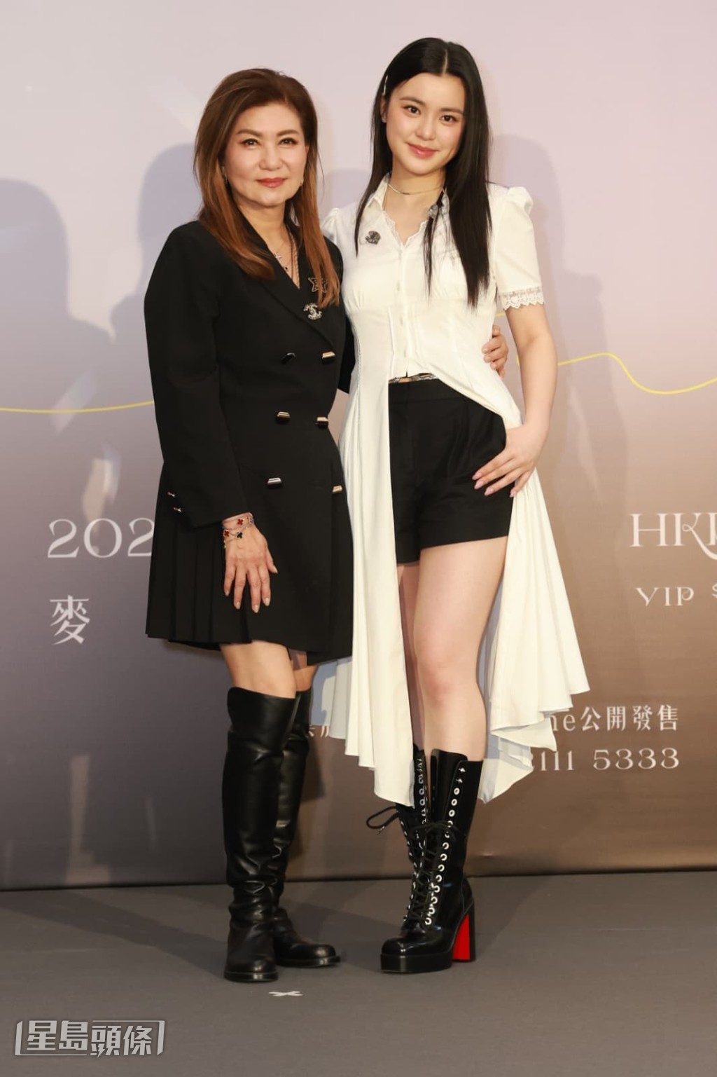 Chantel感謝樂易玲小姐的愛錫,更形容對方是自己的第二個媽咪。