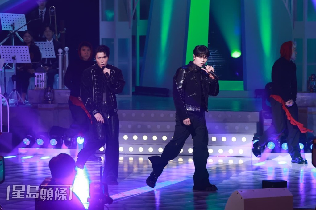 Archie與丁子朗同為前男團「Loong 9」成員,兩人再次同台演出。