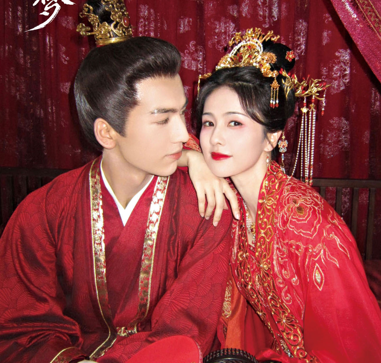 白鹿是張凌赫唯一一位緋聞女友,兩人因合作《寧安如夢》結識。網上圖片