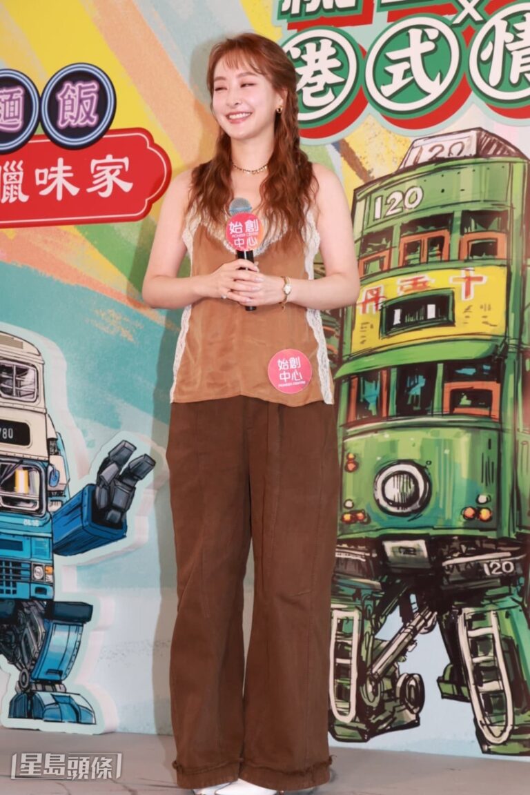 陳瀅旺角亮相談近況 分享編寫劇本殺趣事及九月拍劇計劃